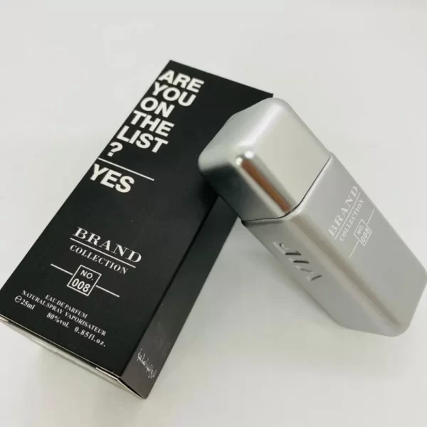 Perfume Masculino Brand Collection 25ml N° 008 - Imagem 2