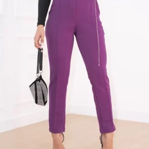 Calça de luxo  Lady Griffe Roxo