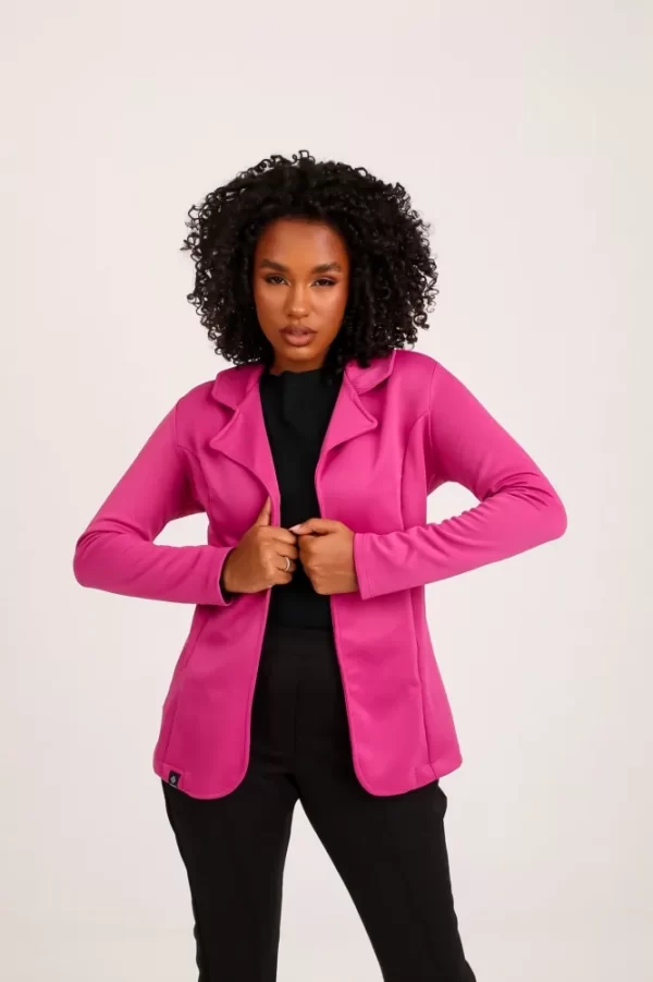 Blazer de luxo  Lady Griffe  Fucsia - Imagem 2