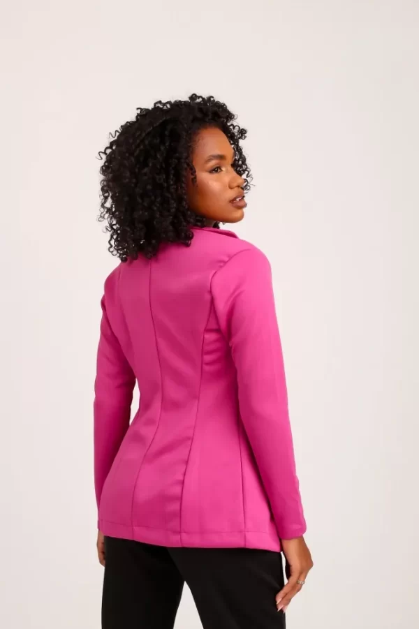 Blazer de luxo  Lady Griffe  Fucsia - Imagem 4