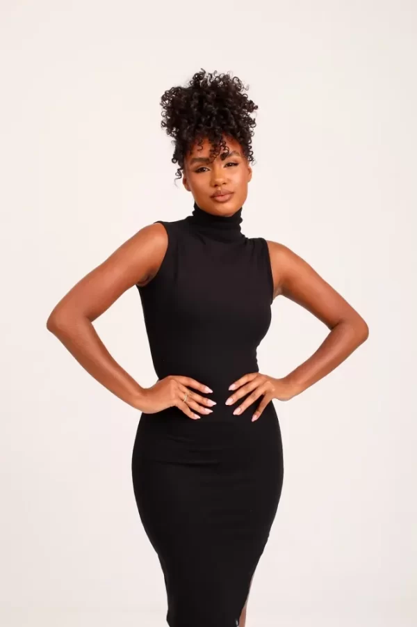 Vestido  Lady Griffe Preto - Imagem 3