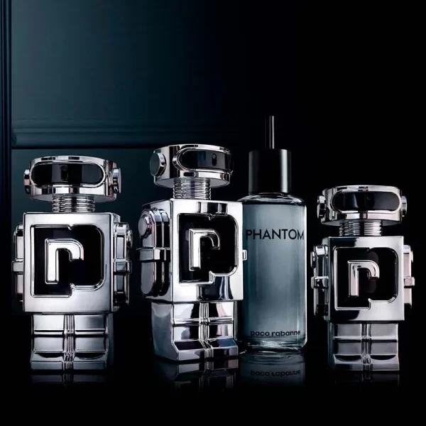 PERFUME MASCULINO PACO RABANNE PHANTOM  EAU DE TOILETTE 100ml - Imagem 3