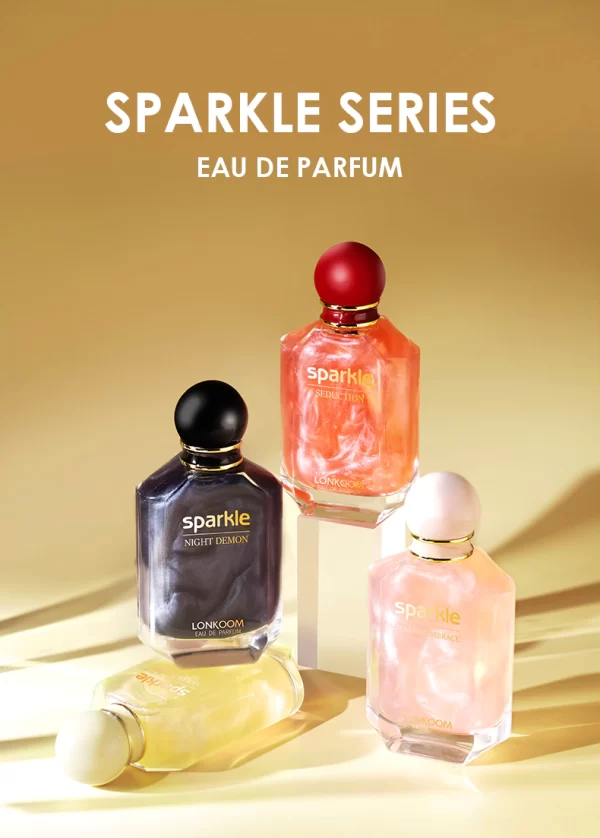 PERFUME  FEMININO SPARKLE TENDER EMBRACE FOR WOMEN 100 ML LONKOOM - Imagem 5